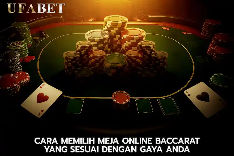 Cara memilih meja baccarat online yang tepat untuk gaya Anda