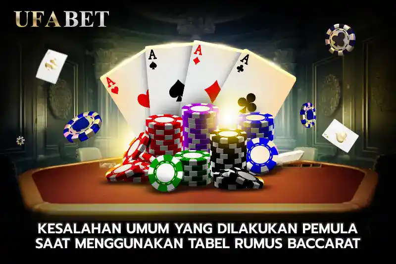 Kesalahan Umum yang Dilakukan Pemula Saat Menggunakan tabel rumus baccarat